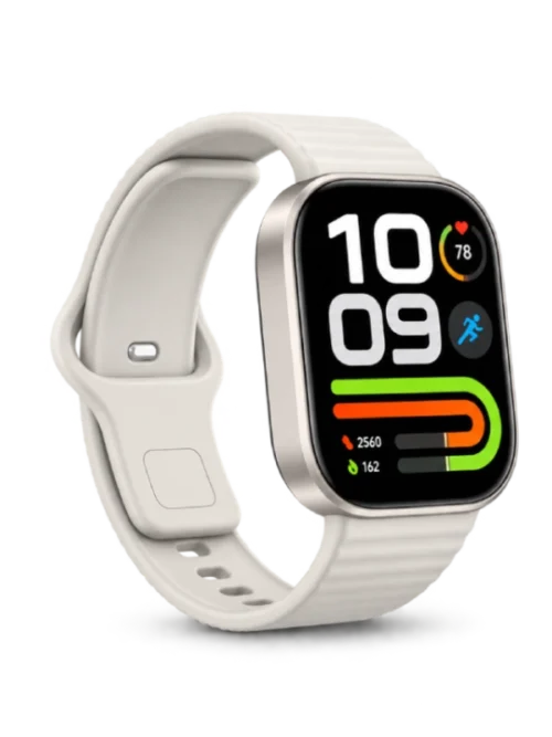 Redmi Watch 6 Lite smartwatch warna silver dan hitam dengan layar persegi
