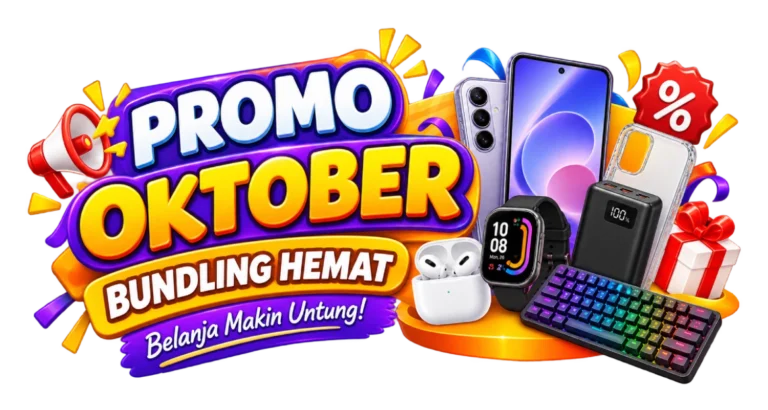 Promo Oktober Bundling Hemat Grand Cellular dengan penawaran smartphone, aksesori, dan paket hemat terbaik.