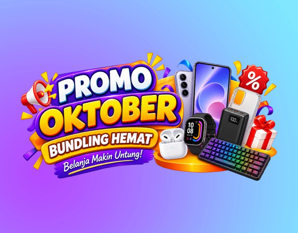 Promo Oktober Bundling Hemat Grand Cellular dengan penawaran smartphone, aksesori, dan paket hemat terbaik.